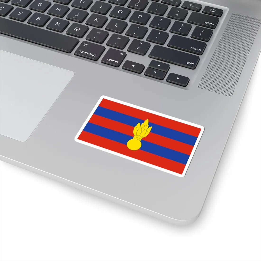 Myanmar Military Engineers Flag (Myanmar) STICKER Vinyl Kiss-Cut Decal - The Sticker Space
