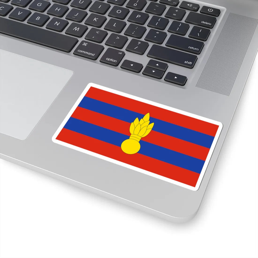 Myanmar Military Engineers Flag (Myanmar) STICKER Vinyl Kiss-Cut Decal - The Sticker Space