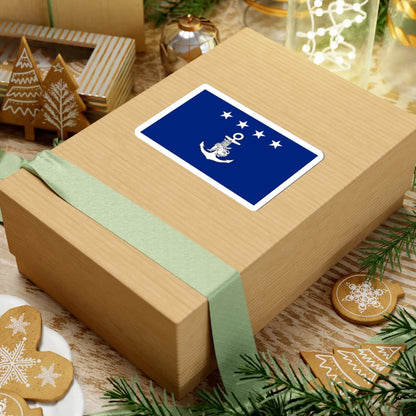 Myanmar Navy Admiral Flag (Myanmar) STICKER Vinyl Kiss-Cut Decal - The Sticker Space