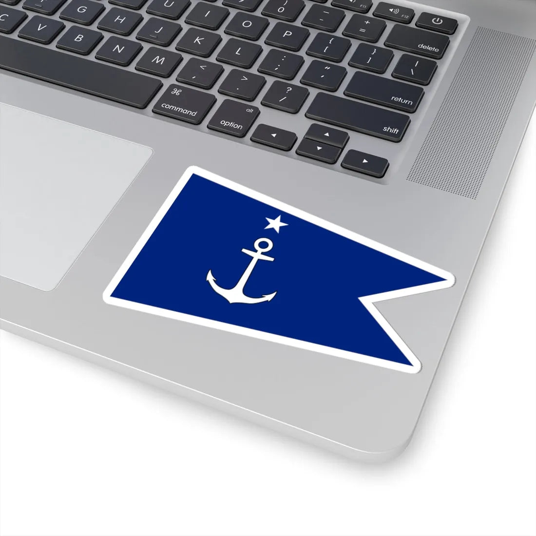 Myanmar Navy Commodore Flag (Myanmar) STICKER Vinyl Kiss-Cut Decal - The Sticker Space