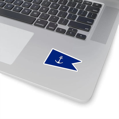 Myanmar Navy Fleet Commander Flag (Myanmar) STICKER Vinyl Kiss-Cut Decal - The Sticker Space