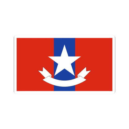 Myanmar Ordnance Services Flag (Myanmar) STICKER Vinyl Kiss-Cut Decal 2 Inch White - The Sticker Space