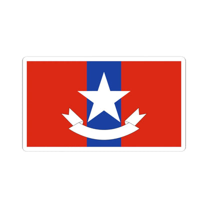 Myanmar Ordnance Services Flag (Myanmar) STICKER Vinyl Kiss-Cut Decal 4 Inch White - The Sticker Space