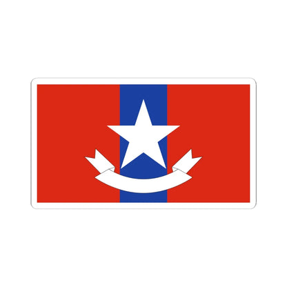 Myanmar Ordnance Services Flag (Myanmar) STICKER Vinyl Kiss-Cut Decal 6 Inch White - The Sticker Space