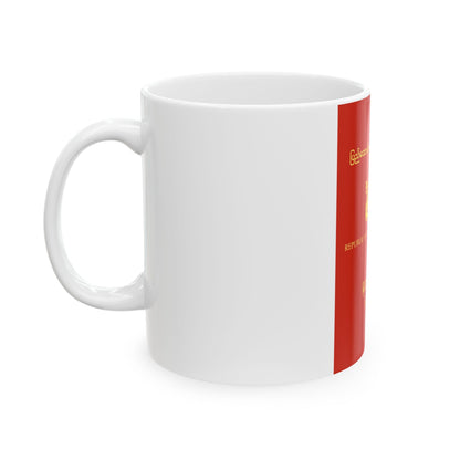 Myanmar Passport - White Coffee Mug