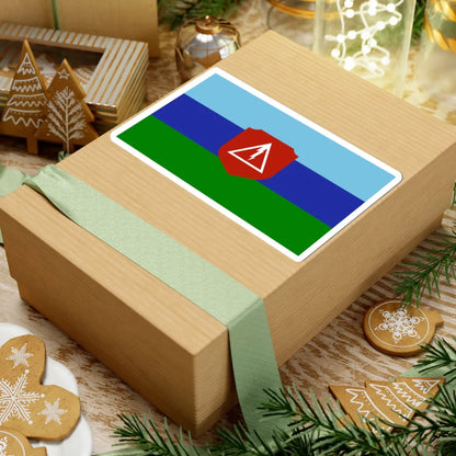 Myanmar Signal Corps Flag (Myanmar) STICKER Vinyl Kiss-Cut Decal - The Sticker Space