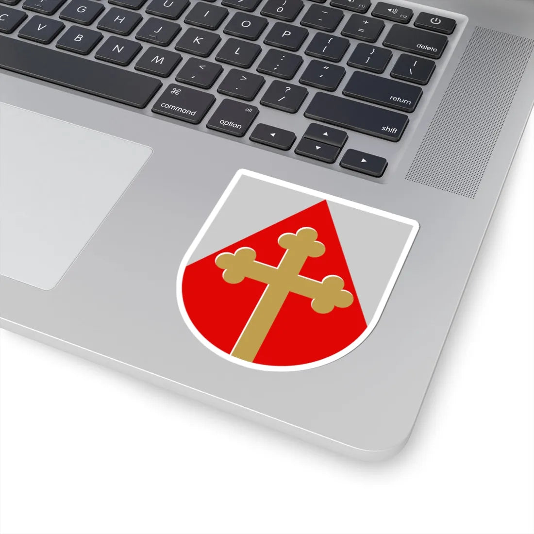 Mynämäki.vaakuna.2006 (Finland) (Coat of Arms) STICKER Vinyl Kiss-Cut Decal - The Sticker Space