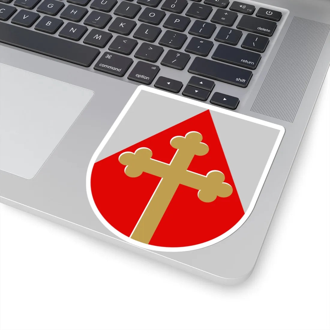 Mynämäki.vaakuna.2006 (Finland) (Coat of Arms) STICKER Vinyl Kiss-Cut Decal - The Sticker Space