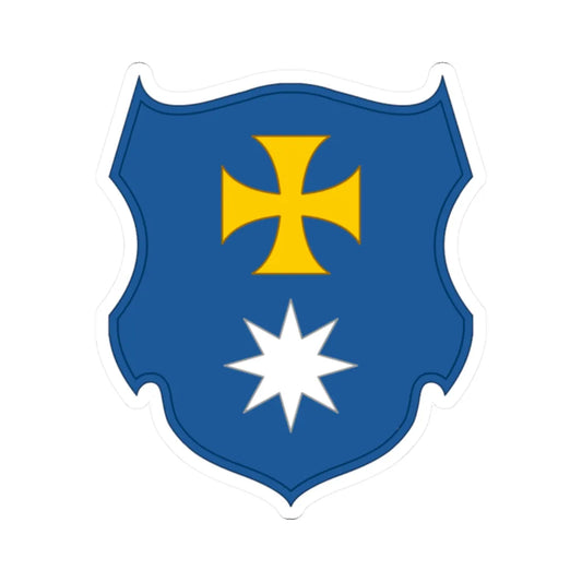 Myrhorod polk (Ukraine) (Coat of Arms) STICKER Vinyl Kiss-Cut Decal 2 Inch White - The Sticker Space