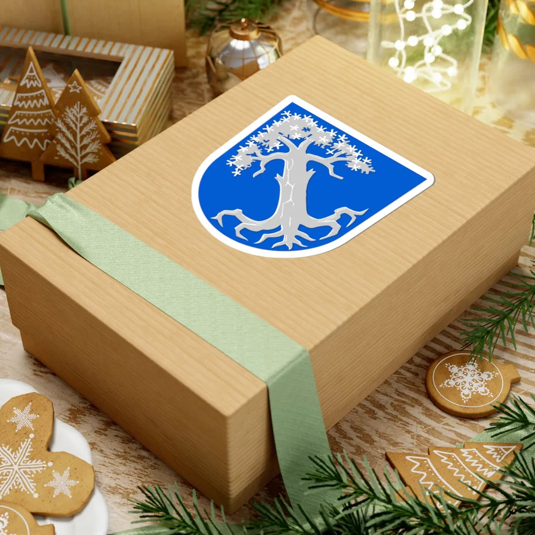 Myrskylä.vaakuna (Finland) (Coat of Arms) STICKER Vinyl Kiss-Cut Decal - The Sticker Space