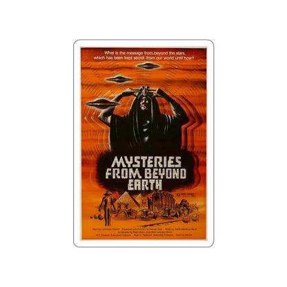 MYSTERIES FROM BEYOND EARTH 1975 Movie Poster STICKER Vinyl Die-Cut Decal - The Sticker Space