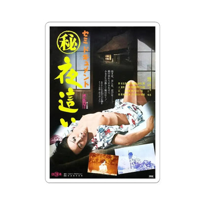 MYSTERIES OF A WOMAN'S BODY Movie Poster - STICKER Vinyl Kiss-Cut Decal 4 Inch White - The Sticker Space