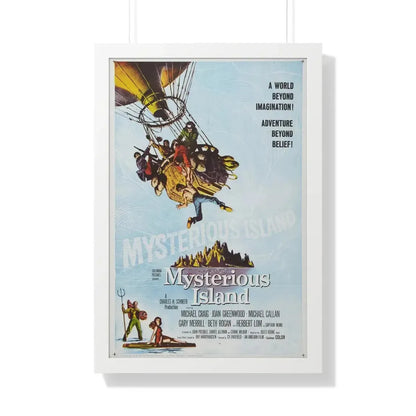 MYSTERIOUS ISLAND (2) 1961 - Framed Movie Poster - The Sticker Space
