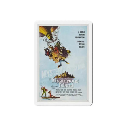 MYSTERIOUS ISLAND (2) 1961 Movie Poster - Refrigerator Magnet 5 Inch Die-Cut - The Sticker Space
