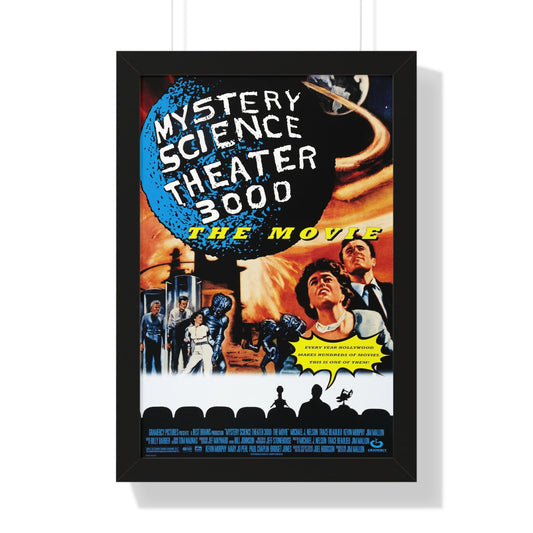 MYSTERY SCIENCE THEATER 3000 THE MOVIE 1996 - Framed Movie Poster-16″ x 24″-The Sticker Space