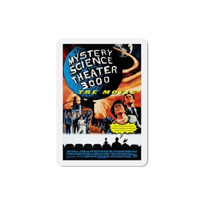 Mystery Science Theater 3000 The Movie 1996 Movie Poster Die-Cut Magnet-3" x 3"-The Sticker Space