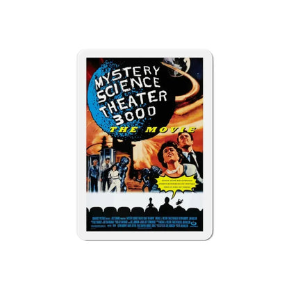 Mystery Science Theater 3000 The Movie 1996 Movie Poster Refrigerator Magnet 2 Inch - The Sticker Space
