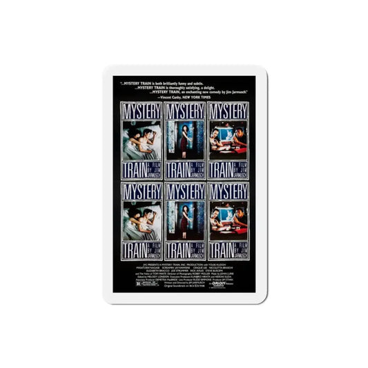 Mystery Train 1989 Movie Poster Refrigerator Magnet 2 Inch - The Sticker Space