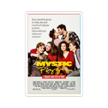 Mystic Pizza 1988 Movie Poster - STICKER Vinyl Kiss-Cut Decal 2 Inch White - The Sticker Space