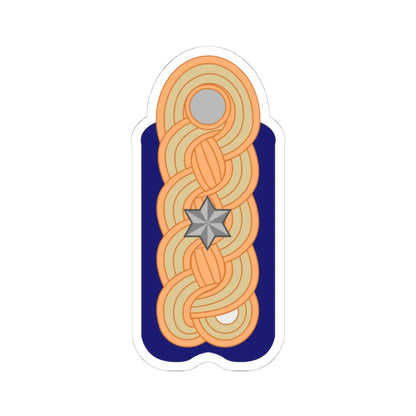MyTraje (Bolivia) (Military Rank) STICKER Vinyl Kiss-Cut Decal 4 Inch White - The Sticker Space