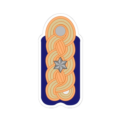 MyTraje (Bolivia) (Military Rank) STICKER Vinyl Kiss-Cut Decal 6 Inch White - The Sticker Space
