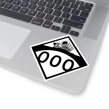 N-000 1950s template (Nebraska) (Road Sign) STICKER Vinyl Kiss-Cut Decal - The Sticker Space