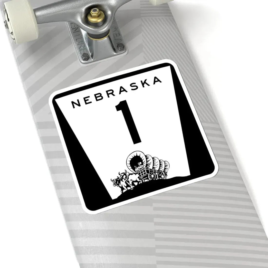 N-1 (Nebraska) (Road Sign) STICKER Vinyl Kiss-Cut Decal - The Sticker Space