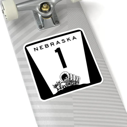N-1 (Nebraska) (Road Sign) STICKER Vinyl Kiss-Cut Decal - The Sticker Space
