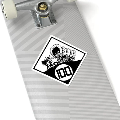 N-100 1926 (Nebraska) (Road Sign) STICKER Vinyl Kiss-Cut Decal - The Sticker Space