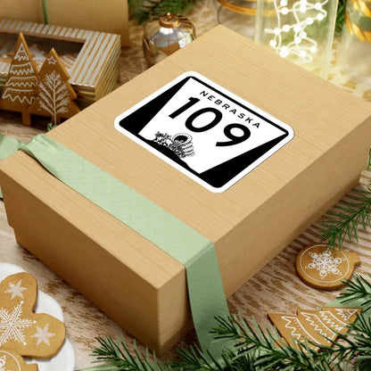 N-109 (Nebraska) (Road Sign) STICKER Vinyl Kiss-Cut Decal - The Sticker Space