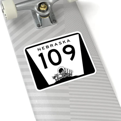 N-109 (Nebraska) (Road Sign) STICKER Vinyl Kiss-Cut Decal - The Sticker Space