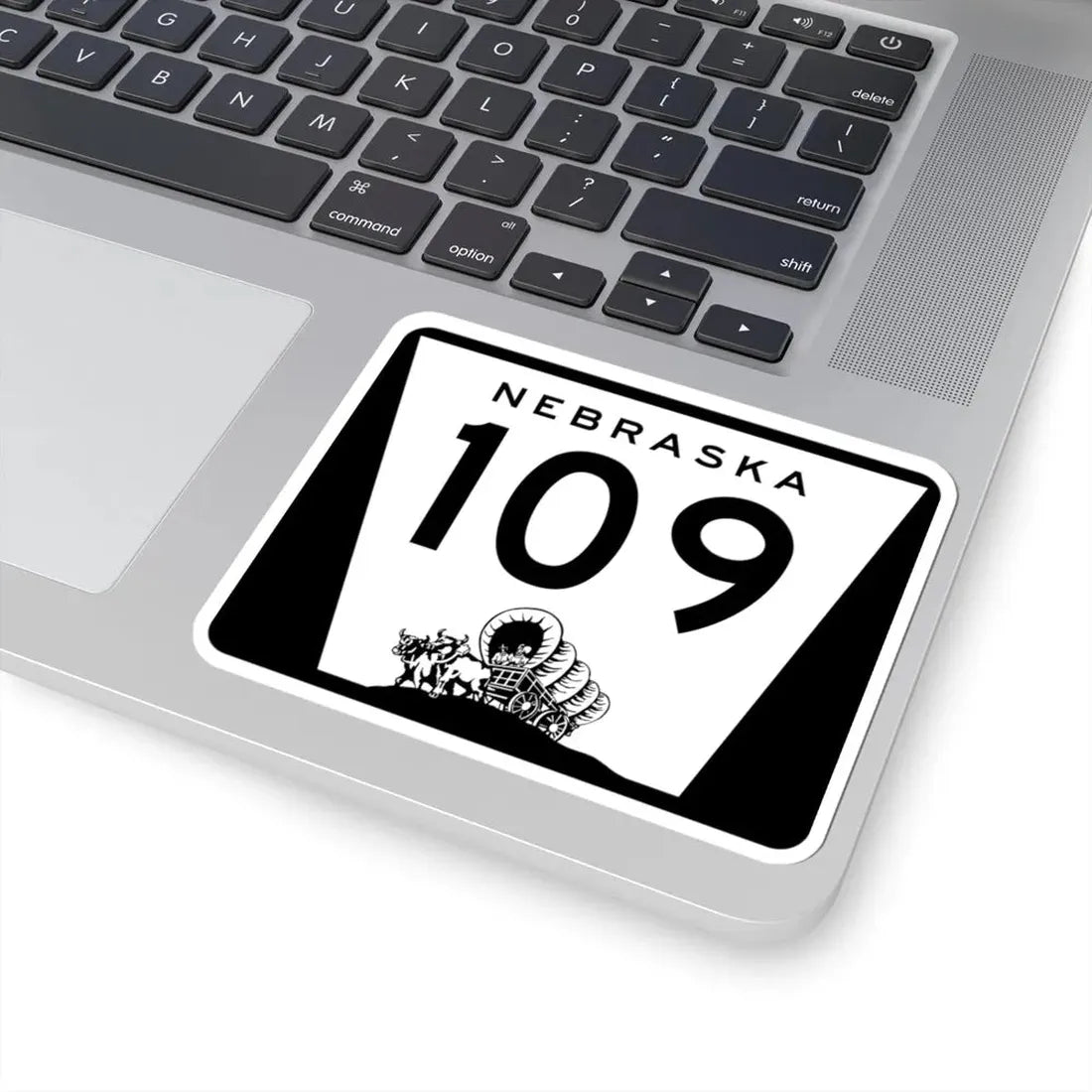 N-109 (Nebraska) (Road Sign) STICKER Vinyl Kiss-Cut Decal - The Sticker Space