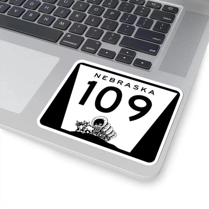 N-109 (Nebraska) (Road Sign) STICKER Vinyl Kiss-Cut Decal - The Sticker Space
