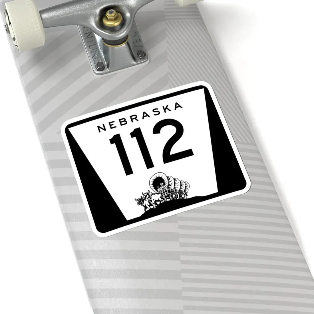 N-112 (Nebraska) (Road Sign) STICKER Vinyl Kiss-Cut Decal - The Sticker Space