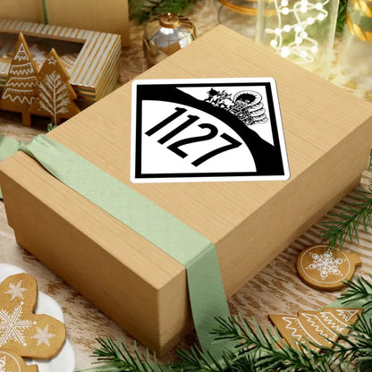 N-1127 1950 (Nebraska) (Road Sign) STICKER Vinyl Kiss-Cut Decal - The Sticker Space