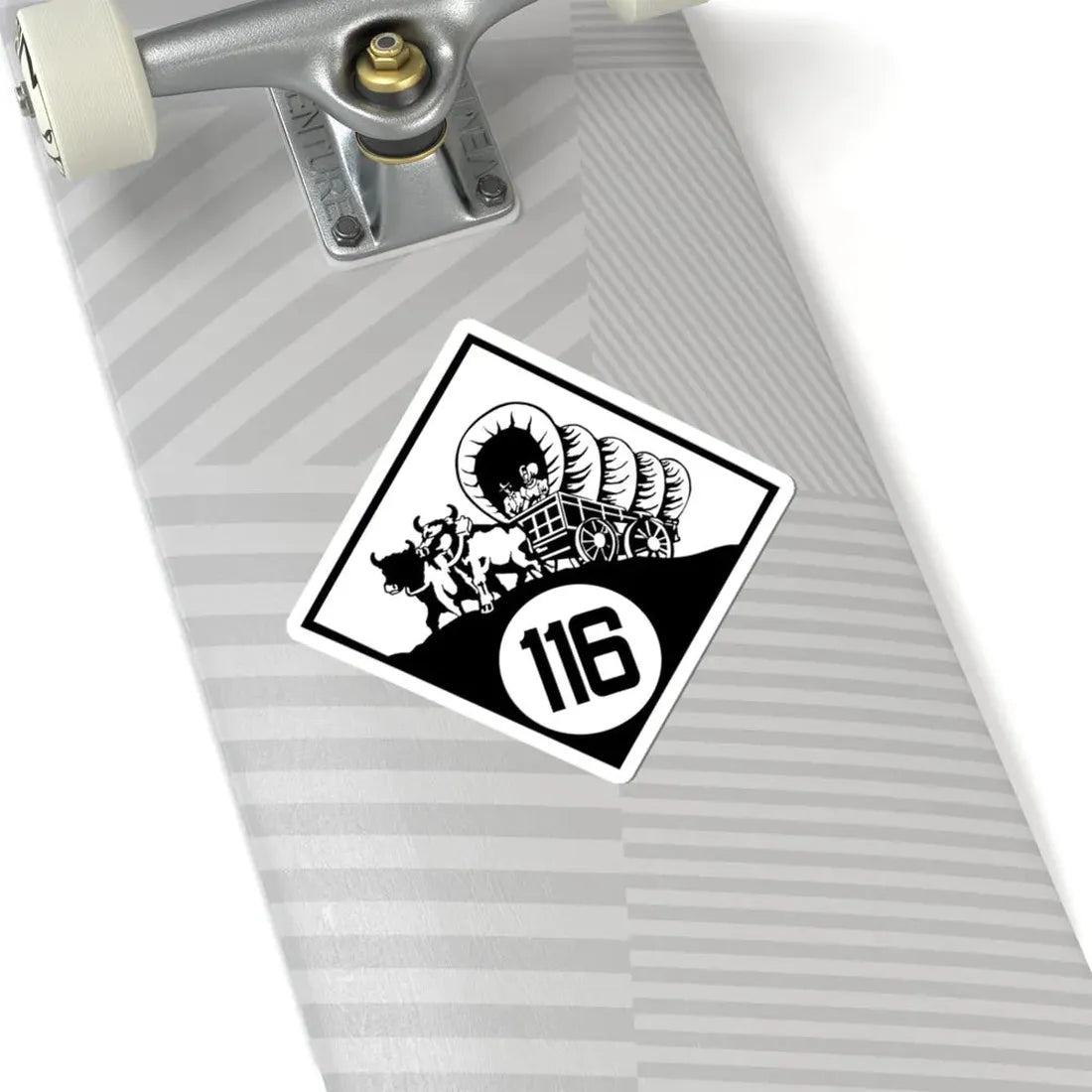 N-116 1926 (Nebraska) (Road Sign) STICKER Vinyl Kiss-Cut Decal - The Sticker Space