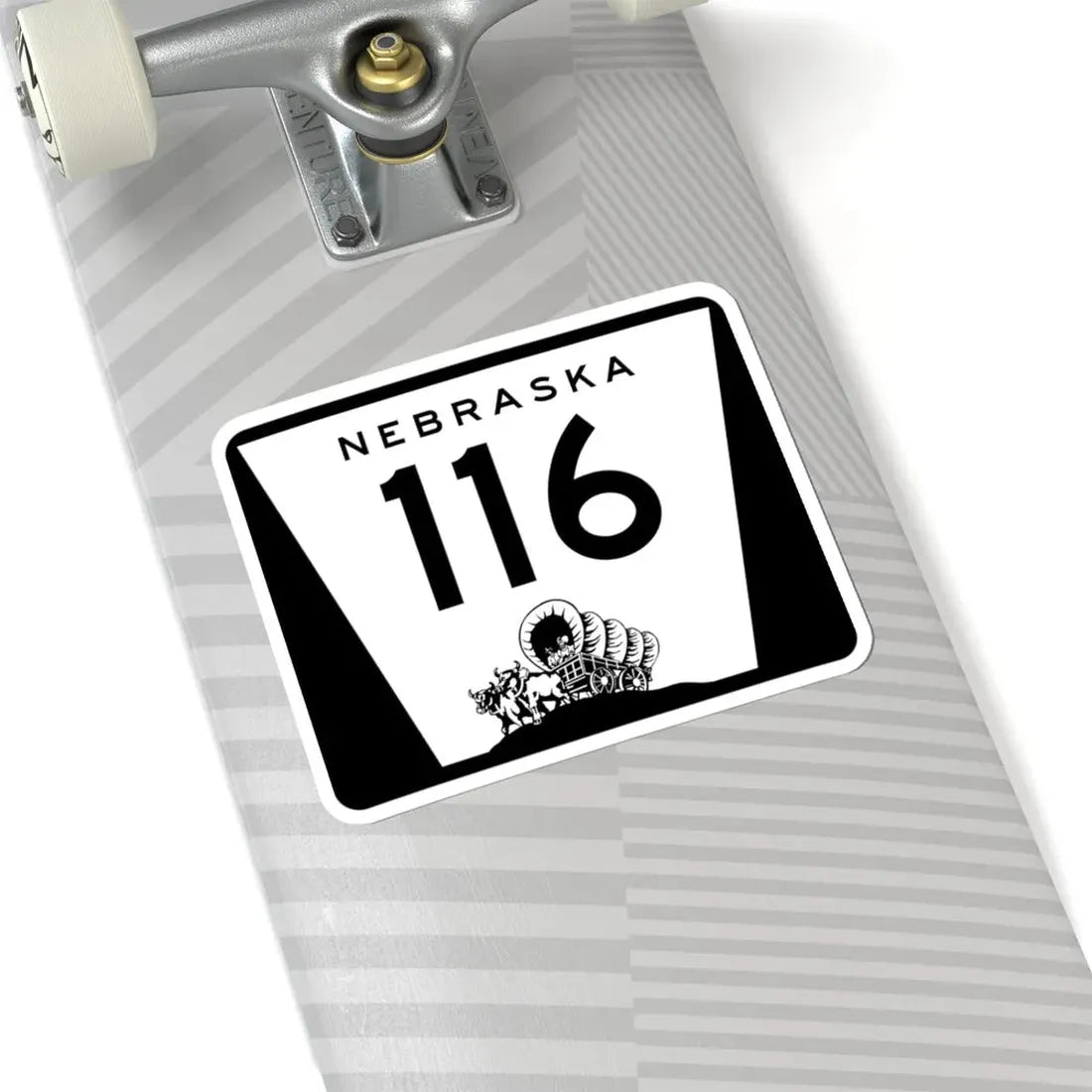 N-116 (Nebraska) (Road Sign) STICKER Vinyl Kiss-Cut Decal - The Sticker Space