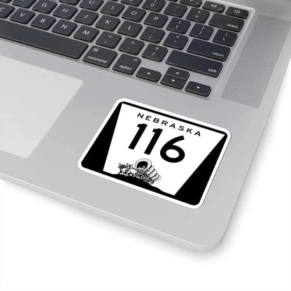 N-116 (Nebraska) (Road Sign) STICKER Vinyl Kiss-Cut Decal - The Sticker Space