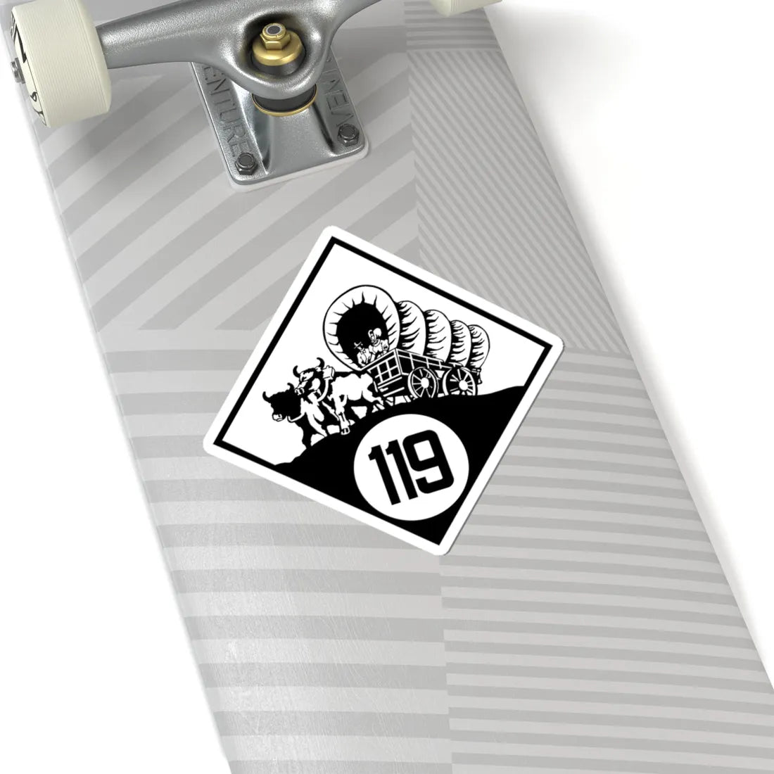 N-119 1926 (Nebraska) (Road Sign) STICKER Vinyl Kiss-Cut Decal - The Sticker Space