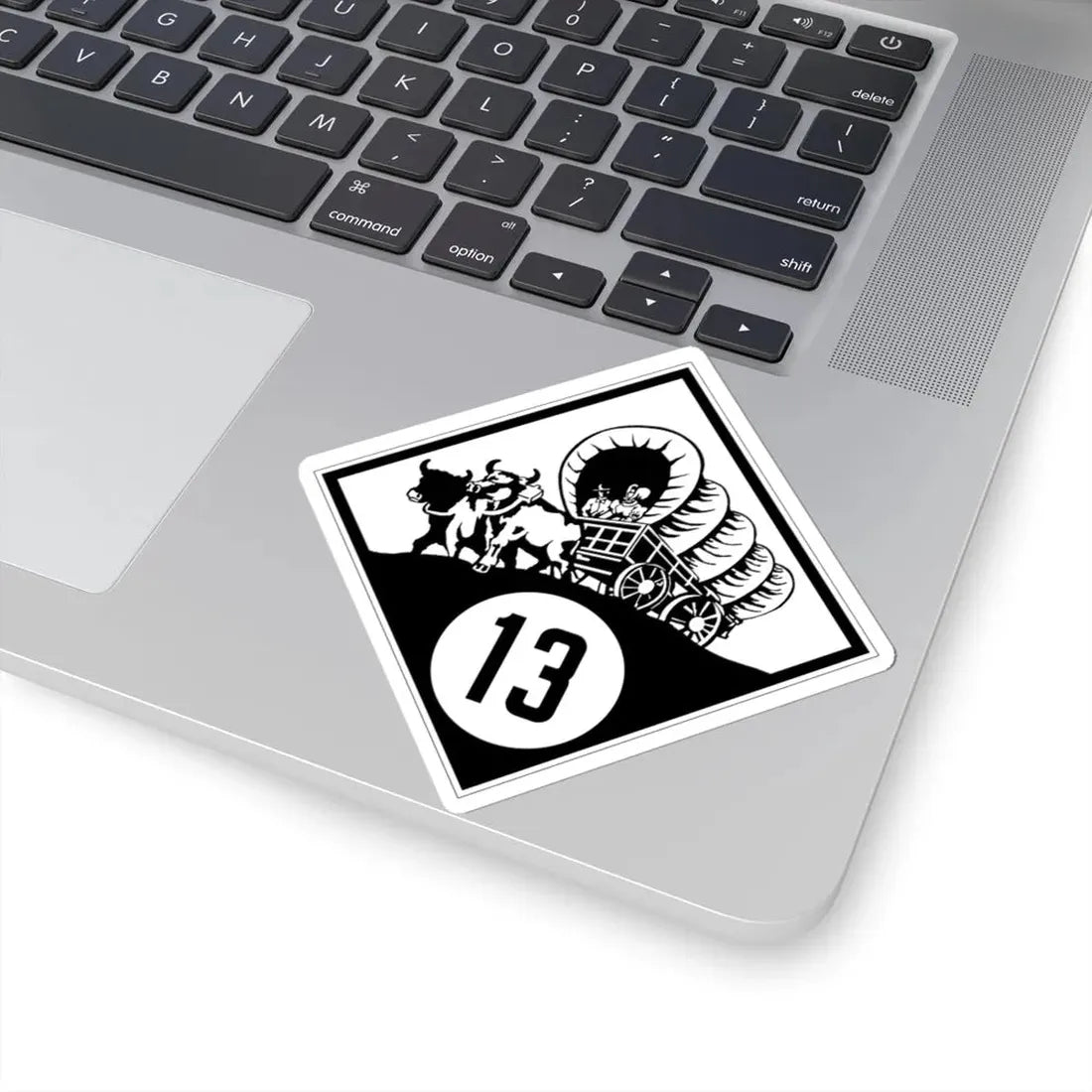 N-13 1926 (Nebraska) (Road Sign) STICKER Vinyl Kiss-Cut Decal - The Sticker Space