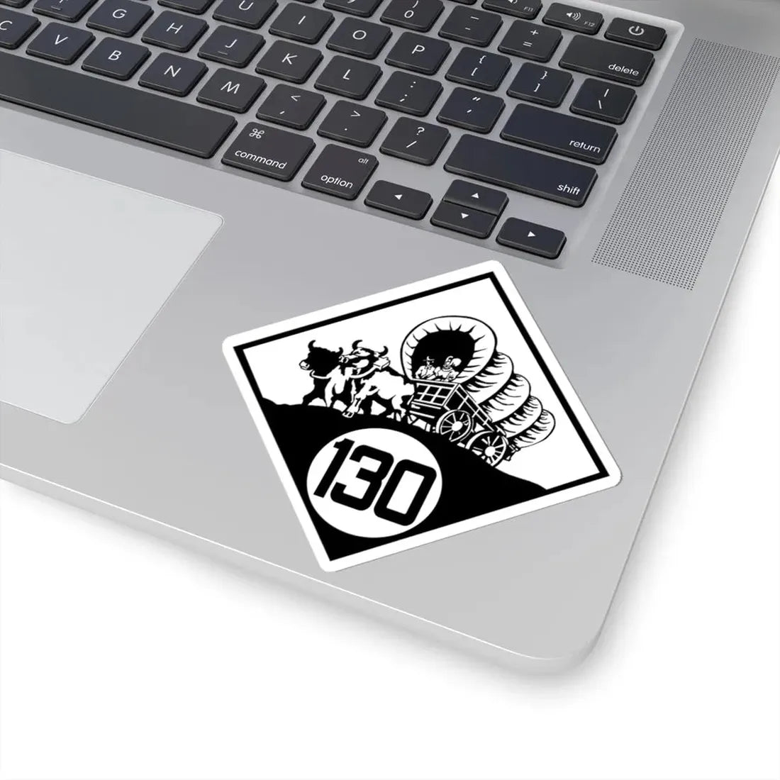 N-130 1926 (Nebraska) (Road Sign) STICKER Vinyl Kiss-Cut Decal - The Sticker Space