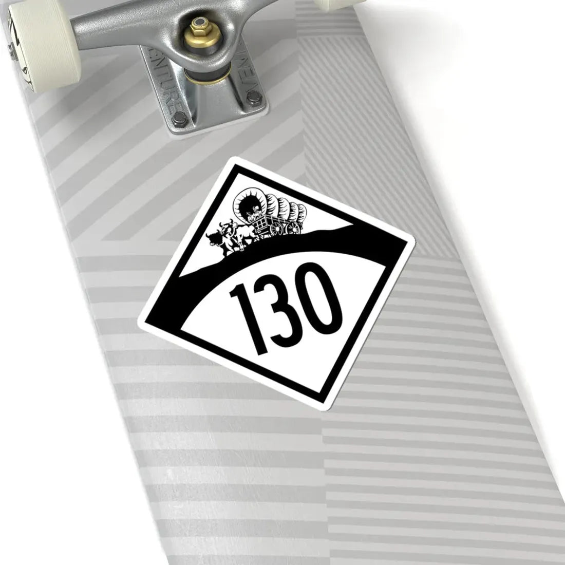 N-130 1950 (Nebraska) (Road Sign) STICKER Vinyl Kiss-Cut Decal - The Sticker Space