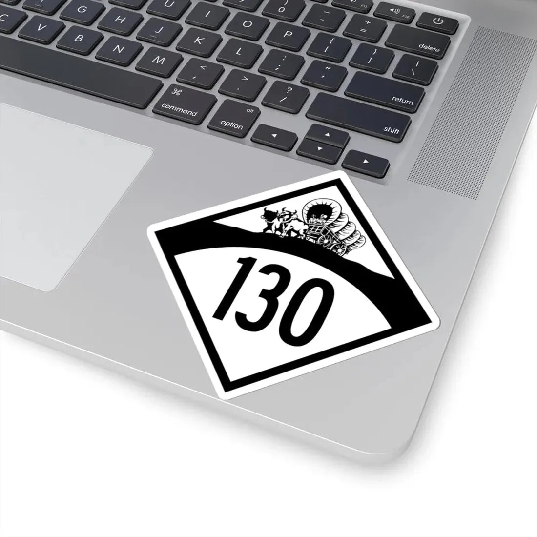 N-130 1950 (Nebraska) (Road Sign) STICKER Vinyl Kiss-Cut Decal - The Sticker Space