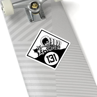 N-131 1926 (Nebraska) (Road Sign) STICKER Vinyl Kiss-Cut Decal - The Sticker Space