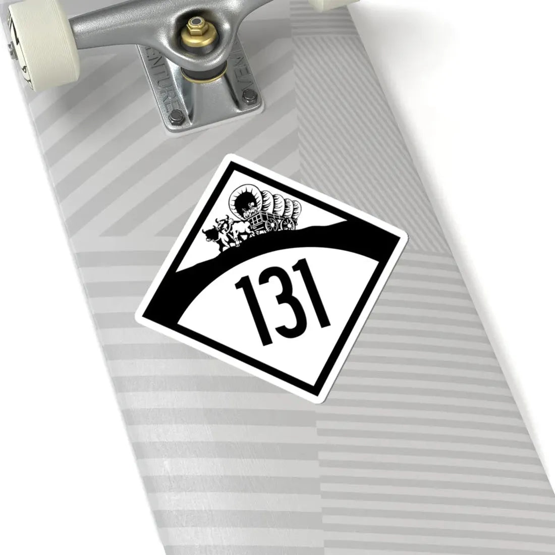 N-131 1950 (Nebraska) (Road Sign) STICKER Vinyl Kiss-Cut Decal - The Sticker Space