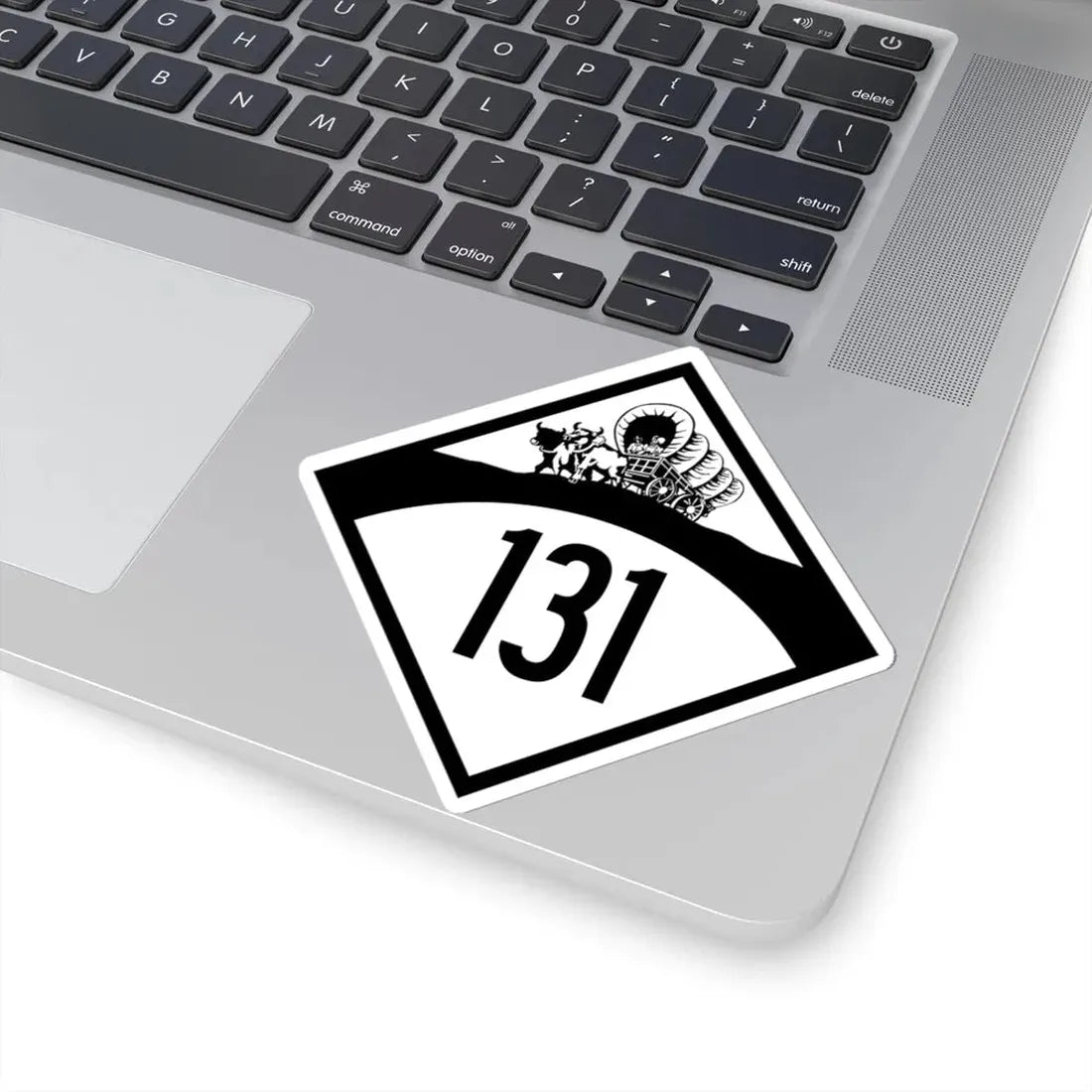 N-131 1950 (Nebraska) (Road Sign) STICKER Vinyl Kiss-Cut Decal - The Sticker Space