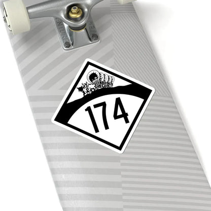 N-174 1950 (Nebraska) (Road Sign) STICKER Vinyl Kiss-Cut Decal - The Sticker Space
