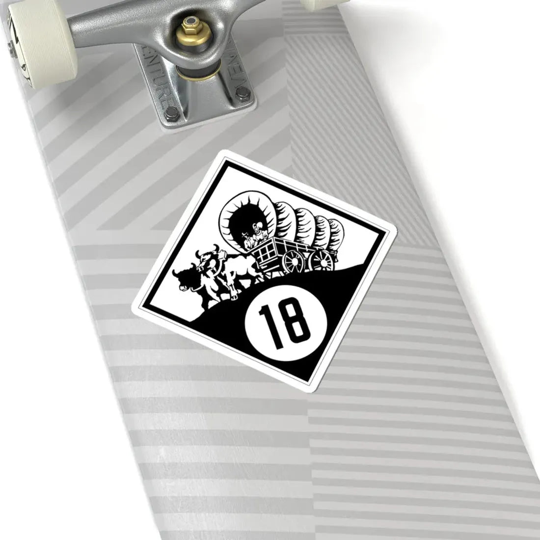 N-18 1926 (Nebraska) (Road Sign) STICKER Vinyl Kiss-Cut Decal - The Sticker Space