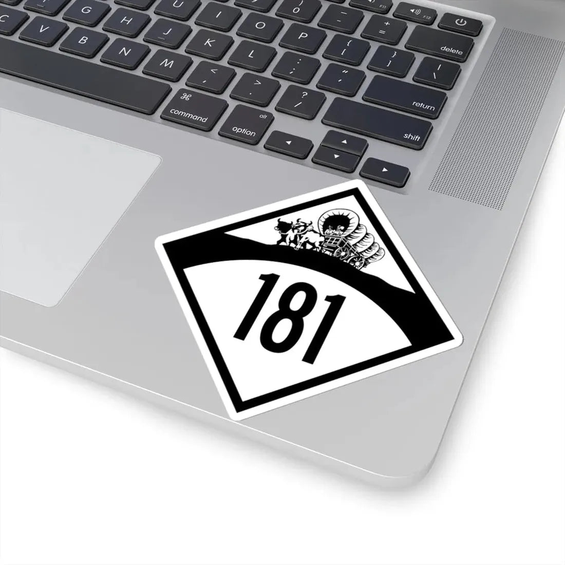 N-181 1950 (Nebraska) (Road Sign) STICKER Vinyl Kiss-Cut Decal - The Sticker Space