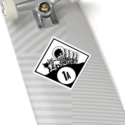 N-1A 1926 (Nebraska) (Road Sign) STICKER Vinyl Kiss-Cut Decal - The Sticker Space